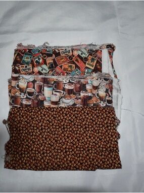 COFFEE DESIGN COTTON FABRIC